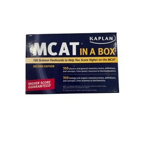 Kaplan‎ MCAT in a Box Second Edition 700 Science Flashcards